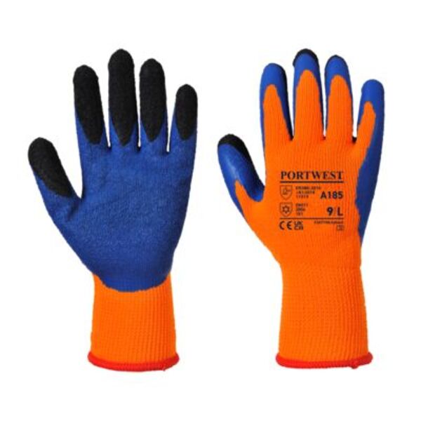 Cold 7 Latex Crinkle Finger Dipped Glove Thumbnail